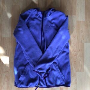 Columbia fleece hoodie with zipper